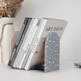 thumbnail image 6 of Lsque Sleep Rabbit Printed Wood Bookends,Non-Skid Bookend for Shelves,Heavy Duty Support Bookends,Non-Slip Foam Pads for Office, Home, and Library,1 Pair, 6 of 8