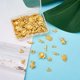 thumbnail image 4 of Ocean Theme Zinc Alloy Cabochons for DIY Crystal Epoxy Resin Material Filling Mixed Shapes Golden 100pcs/box, 4 of 8