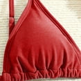 thumbnail image 6 of ibiyuan Girls Bathing Suits Size 7-8 ,3pcs Girls Bathing Suits Adjustable Straps Tankini Ruched Side Bikini Padded Tropical Floral Swimwear with Cover Up Pants,16Years, 6 of 6