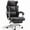 Blue Gray, variant on zzw PU Leather High Back Ergonomic Executive Office Chair with Adjustable Lumbar Support and Headrest and Retractable Footrest, White