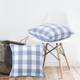 thumbnail image 2 of 2 Pcs Checkered Throw Pillow Covers, 18 x18 inch Square Buffalo Plaid Throw Pillow Cases, 2 of 5