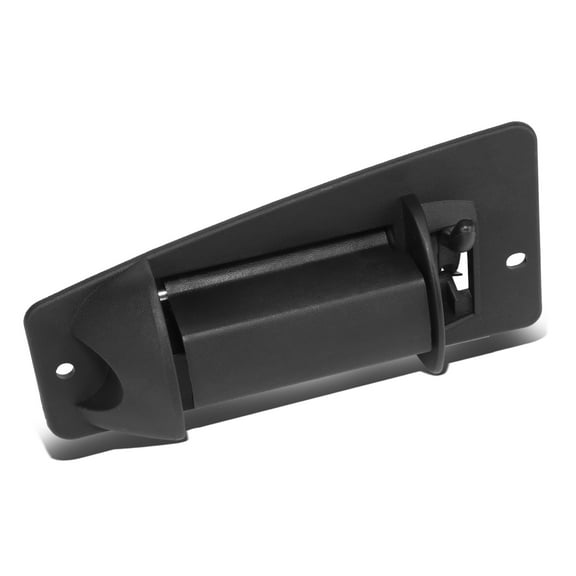 DNA Motoring OEM-DHO-00450 For 1999-2007 Silverado Sierra 1500 2500 3500 Extended Cab Rear Left Door Pull Handle Black Textured
