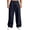 Navy, variant on CCRFTGI Men's Baggy Sweatpants Wide Leg Elastic Drawstring Waist Pants Casual Joggers Athletic Pants with Pockets Red 2XL
