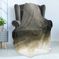 thumbnail image 4 of Clouds Soft Flannel Fleece Blanket, Heavy Storm Clouds in Dark Sky Hurricane Weather Cloudscape Mass of Liquid Droplets Image, Cozy Plush for Indoor and Outdoor Use, 60" x 80", Grey, by Ambesonne, 4 of 5