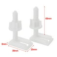 Toilet Hinge Bolts Replacement Screws Fixing Fitting Kit Repair tool