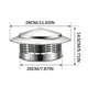 thumbnail image 1 of Cubierta de ventilación de chimenea de acero inoxidable a prueba de lluvia con rejilla de 360°, tapa de sombrero de chimenea a prueba de óxido y ratones para conductos de ventilación de techo y cam, 1 of 2