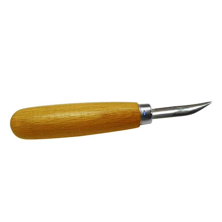 SE JT601BC Curved Burnisher with Wooden Handle