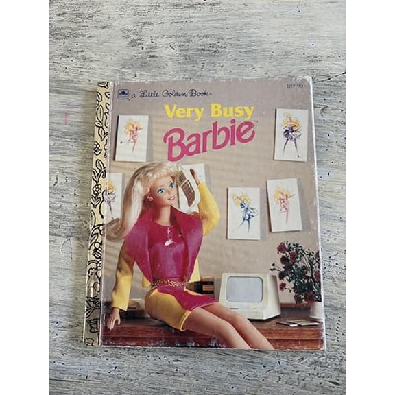 Pre-Owned Very Busy Barbie (Hardcover) 0307301214 9780307301215