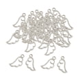 thumbnail image 2 of 100 piezas de de 9*18mm para hacer joyas, hallazgos artesanales DIY Plata Zulema colgantes de dijes de ala, 2 of 6