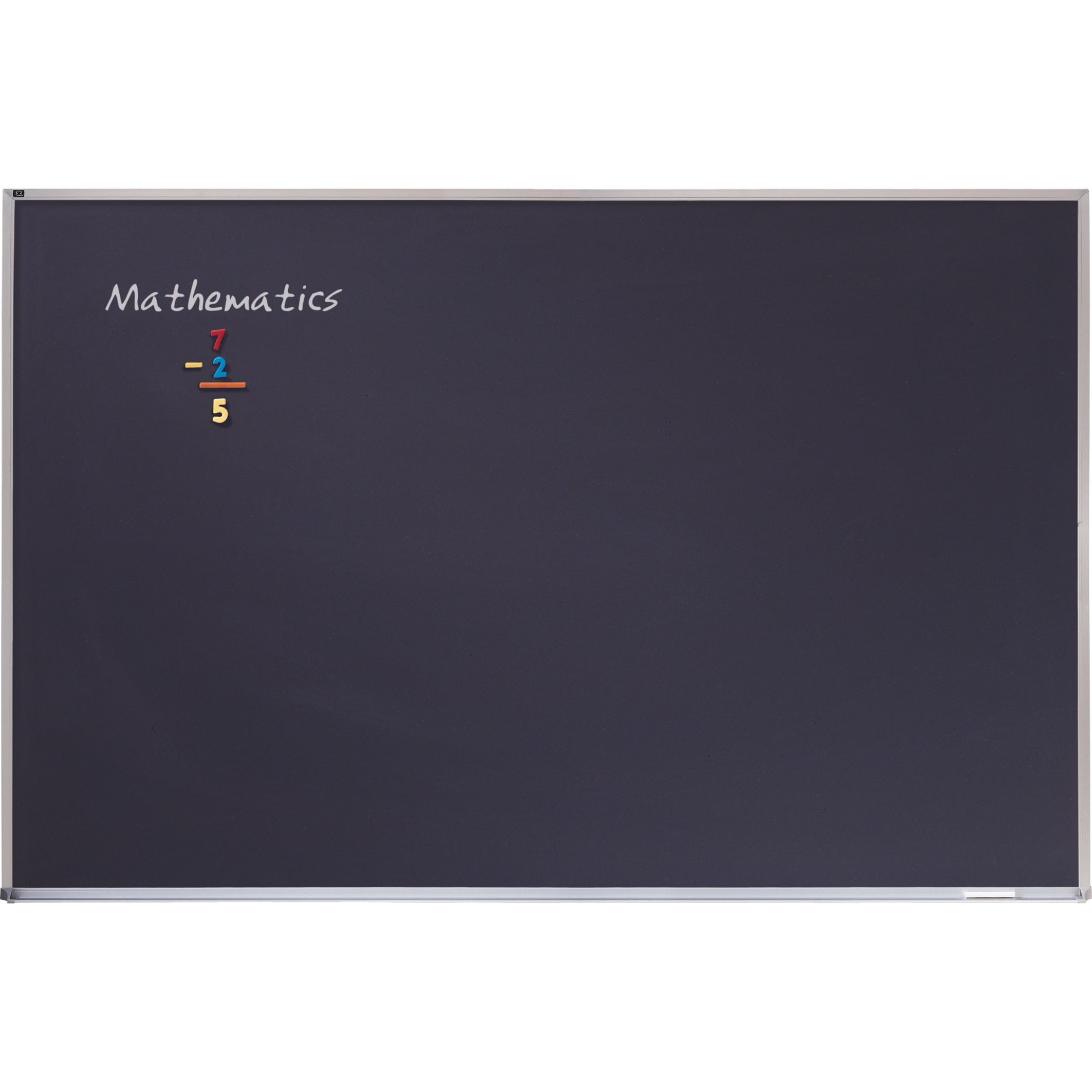 Quartet Porcelain Black Chalkboard, 4' x 10', Aluminum Frame