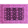 thumbnail image 1 of Ahgly Company Indoor Rectangle Oriental Purple Traditional Area Rugs, 2' x 5', 1 of 4