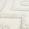 thumbnail image 3 of Luxe Weavers Modern Geometric Shapes Cream 2x8 Indoor Area Rug, 3 of 8