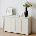 thumbnail image 4 of Costway Kitchen Storage Cabinet Sideboard Buffet Cupboard Wood Sliding Door Pantry, 4 of 10