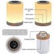 thumbnail image 2 of Lamps Bedside Lamp Bluetooth Speaker Touch Sensor Lamp RGB Dimmable Bedside Night Light Warm, 2 of 5