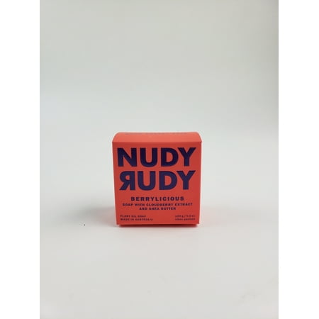 Nudy Rudy - Bar Soap - Berrylicious - White