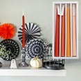 thumbnail image 3 of Luckky 4 PCS Taper Candles Long Pole, 10 Inch Scented Candle Aromatherapy Candles Gift Set Gradient Colored Candles for Home Decor Kitchen Decor Wedding Decorations (Orange), 3 of 9