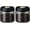 Gray, variant on Xwlshop 17oz/500ml Airless Vacuum Coffee Canister, Borosilicate Glass Storage Jar with Pump Lid (2-Pack)