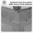 thumbnail image 4 of 96x96x68cm Baby Playpen, Kids Safety Activity Center Playard with Door Breathable Mesh for Indoor & Outdoor, 4 of 10