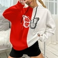 thumbnail image 4 of yoeyez Cute Hoodies for Teen Girls Trendy Warm Teen Girls Casual Sweatshirts Oversized Long Sleeve Color Block Tops, 4 of 6