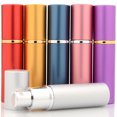 thumbnail image 1 of 1PC 5ML 10ML High Quality Refillable Mini Perfume Atomizer Spray Bottle Empty Glass Parfume Bottle Aluminum Spray Atoizers, 1 of 5