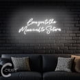 thumbnail image 4 of C-CRAFT Love You to the Moon and to Saturn Neon Sign LED Light 23 inch for Valentine Wall Art Decor, 4 of 5
