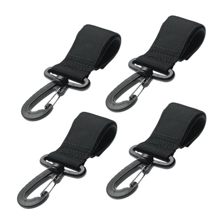 Nylon Kayak Straps Portable Holder Buckle for Universal Flexible Webbing Strap with Clips for Inflatable Boat Paddle