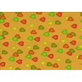 thumbnail image 1 of Ahgly Company Machine Washable Indoor Rectangle Transitional Neon Orange Area Rugs, 8' x 12', 1 of 7