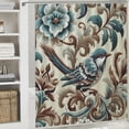 thumbnail image 6 of JEUXUS Boho Reversible Woven Hippie Home Bathtubs Bathroom Curtain Decoration White, 6 of 7