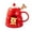 Red-RD-home supplies, variant on LEFTHIGH Home Christmas Ceramic Mug Cute with Spoon Lid Large Capacity Household Ceramic Water Cup Birthday Decorations