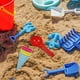 thumbnail image 4 of 5 piezas de juguetes de playa para niños: conos y cucharas para helado de arena y playa (color aleatorio)., 4 of 8