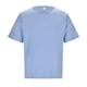 thumbnail image 5 of Camisa de manga corta de lino de color liso para hombre: camiseta vintage de cuello redondo para la playa, 5 of 7