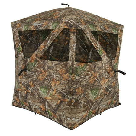 Camouflage Blind - Ameristep Care Taker 66 x 55 x 55 Polyester Realtree Camouflage Ground Blind