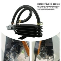 Oil Radiator Motorcycles Oil Cooler For Honda Monkey 125 Accessories Dirt Pit Bike GY6 Universal 125cc Motocross Engine Cooling