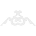 thumbnail image 2 of Ekena Millwork 48"W x 24"H x 1"P (12/12) Pitch Benson Architectural Grade PVC Gable Pediment, 2 of 5