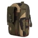 thumbnail image 4 of Paquete de bolsas de cinturo libre para acampar, senderismo, bolsa , impermeable , Camuflaje de la selva El 12x17x6cm Salvador Estuche táctico de cintura militar, 4 of 10