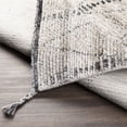 thumbnail image 4 of Surya Birch BHC-2302 30x96" Runner Global Microfiber Area Rug in Cream/Charcoal, 4 of 7