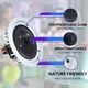 thumbnail image 4 of Juego de 4 altavoces de techo Vaiyer 16 cm 8 Ω 200 W, 4 of 9