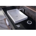 thumbnail image 6 of TOTO® Kiwami® Rectangular 23" Vessel Bathroom Sink with CEFIONTECT, Cotton White - LT476GR#01, 6 of 6
