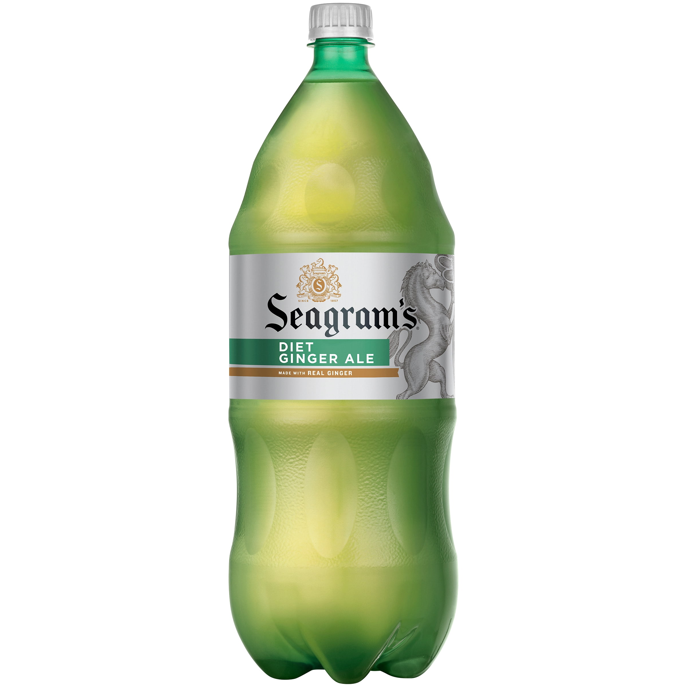 Diet Seagram's Ginger Ale Soda, 2 L