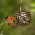 thumbnail image 6 of 2 Pack Bird Nesting Material Holder – Nest Balls for Wild Birds Wrens Finches - Refillable Outdoor Bird Nesting Station to Build a Nest, 6 of 9