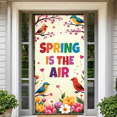thumbnail image 3 of Spring Themed Decorative Banner Backdrop for Events Vibrant Bird and Floral Design Background for Baby Showers Birthdays Parties Weddings Celebrations, 3 of 4
