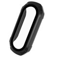 thumbnail image 1 of For Xiaomi Mi Band 6 / 5 / 4 / 3 PC + Tempered Glass Watch Case(Black),iPhone 14 Pro Max, 1 of 5