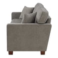 thumbnail image 4 of Russell 3 Seater Sofa in Taupe Gray Fabric 3 Cartons, 4 of 5