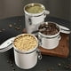 thumbnail image 5 of Coffee Bean Airtight Kitchen Food Storage Organizer Container Box Food-Grade Packaging Storage Breathing Cans,A, 5 of 5