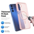 thumbnail image 6 of Tekcoo for Samsung Galaxy A15 5G Case, Compatible with MagSafe Military Grade Drop Protection Magnetic Rugged Cover Translucent Back Shockproof Phone Case for Samsung Galaxy A15 5G - Pink, 6 of 10