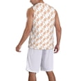 thumbnail image 2 of Naloa Hand Drawn Snake Basketball Jersey Reversible Men's Mesh Athletic Sports Shirts Training Practice S-4XL4X-Large, 2 of 6