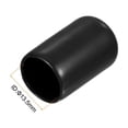 thumbnail image 3 of Protectores de rosca Uxcell 1/2" (13.5 mm) tapa de extremo negra 10 piezas, 3 of 5