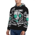 thumbnail image 3 of Invader Zim Sweatshirt For Mens Fashion Hoodies Pullover Athletic Daily Hoody Hooded Gift, 3 of 7