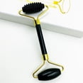 thumbnail image 3 of Set de Gua Sha de Jade amatista natural XianweiShao Masajeador facial antienvejecimiento, 3 of 4