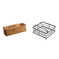 thumbnail image 1 of Estuche para pañuelos de escritorio,Caja de pañuelos faciales de papel retro de madera,Servilletero,Servilletero Dispensador de servilletas de mesa de cocina,Servilletero de mesa para boda, 1 of 8